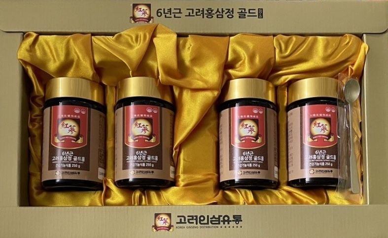 Asl Koreya Qizil Jenshen – 6 Yillik Ekstrakt, 250g (Gold)