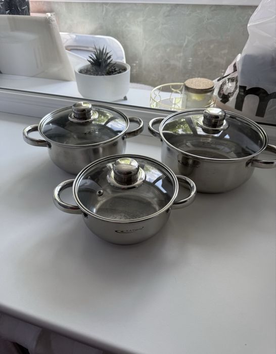 Набор кастрюль фирмы Катунь