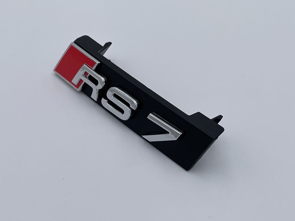 Set Embleme Audi RS7 crom s-line