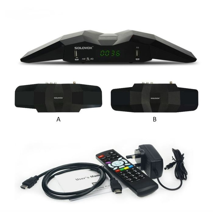 Тюнер цифровой спутниковый ресивер карточный тюнер с интернет и вайфай