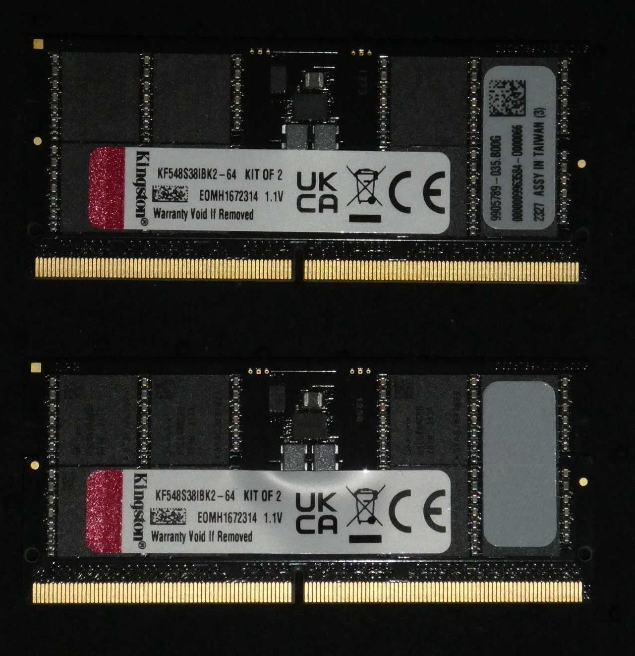 Рам памет за лаптоп Kingston FURY Impact 64GB (2x32GB) DDR5 4800MHz