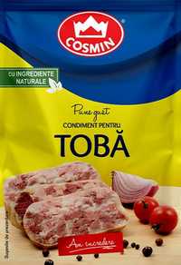 condiment pentru toba cosmin 20 g doar 1 leu ( in magazin costa 1,75 )