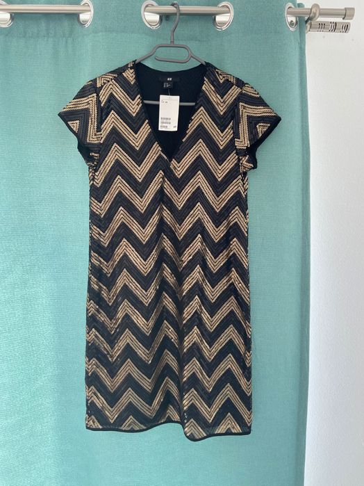 Rochie cu paiete H&M
