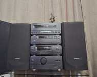 Linie audio Technics SE-CH610 – Amplificator 2×50W, CD, Cassette, Tune