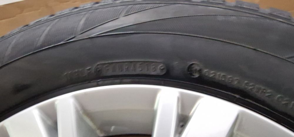 Jante Vw Tiguan 17" senzori - T-roc, Passat, Golf, Audi, Skoda, Seat