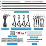 Lumini Ambientale Xentech Light  Symphony App Bluetooth 18 piese