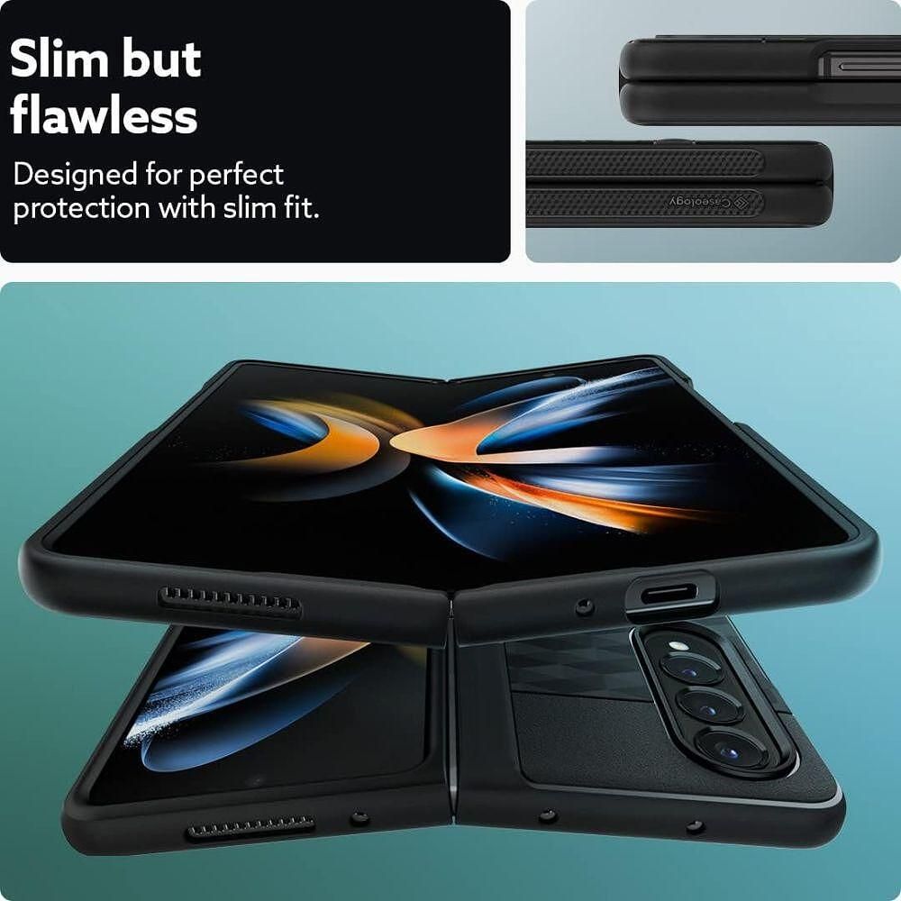 Кейс spigen caseology paralax за samsung galaxy z fold 5 matte black