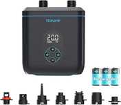 TOPUMP Електрическа ,акумулаторна, двустепенна помпа за SUP със 7 дюзи