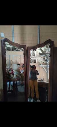 Șifonier cu două uși,oglinzi fațetate/demontat