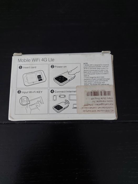 Router 4G(cartela sim)