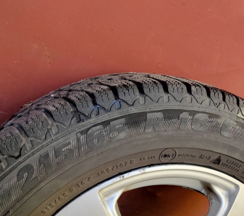 Cauciucuri+Jante Aliaj 215/65 r16C