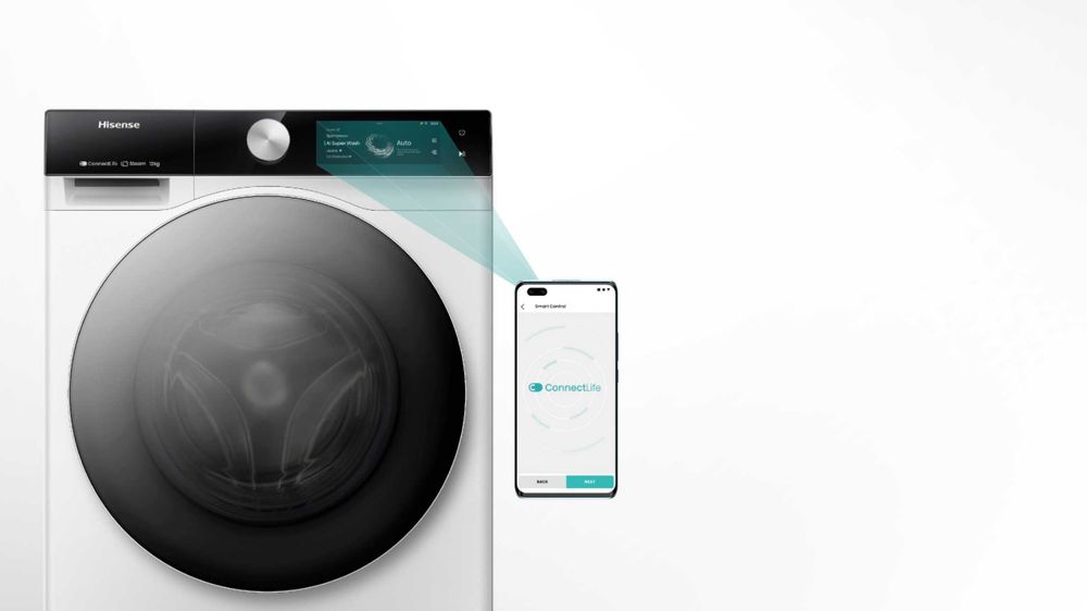 Перална машина HISENSE WF7S1247BW