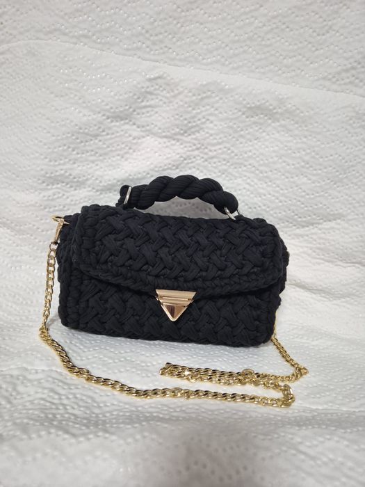 Geanta handmade neagra