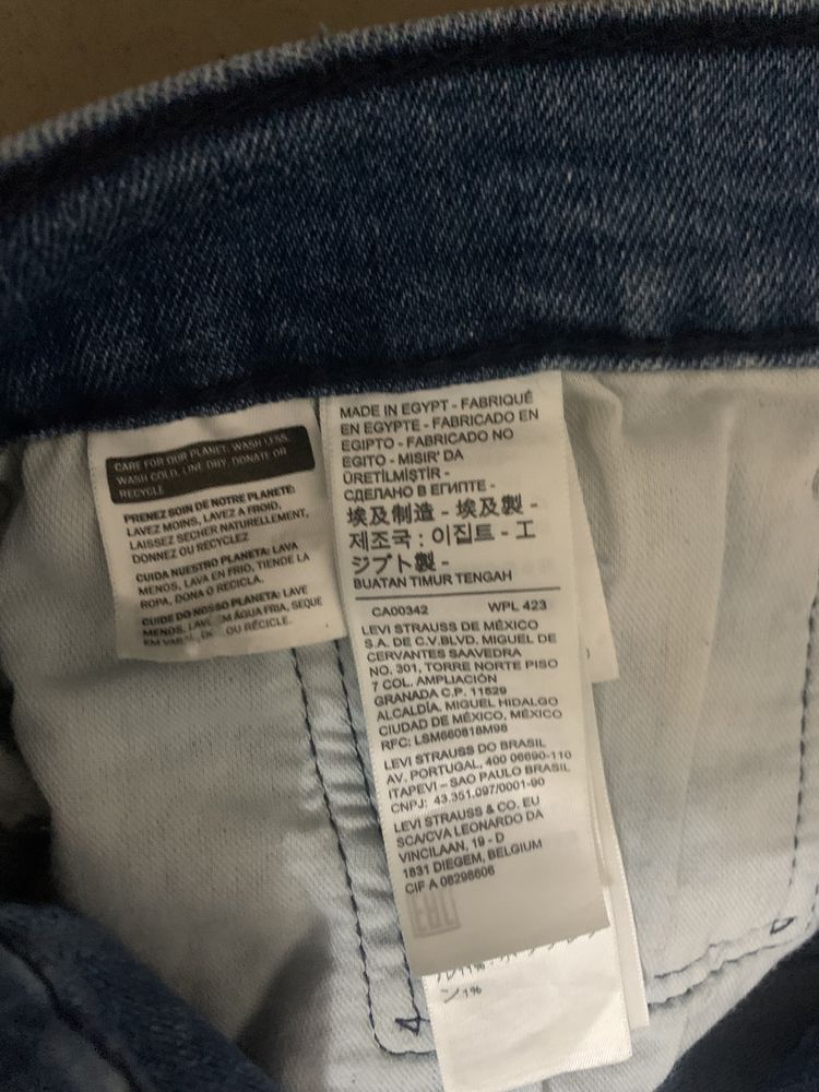 Levi’s  514 original 34/32 мужские джинсы из USA