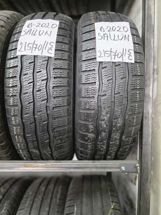 2x 215/70/15C M+S SAILUN 2020 Stare excelenta
