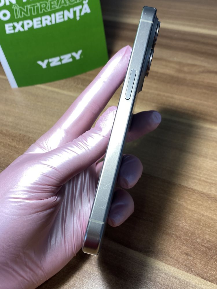 iPhone 15 Pro/512 GB/Garanție 24 luni|Sănătate baterie 90%/Acceptabil