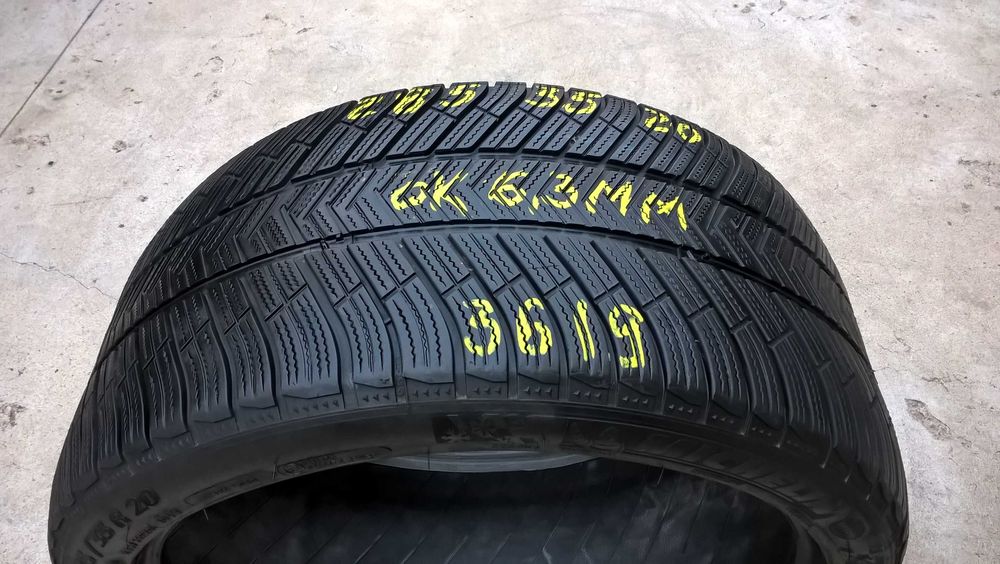 O anvelopa de iarna 285 35 20 michelin pilot alpin 4 profil 6,3 mm