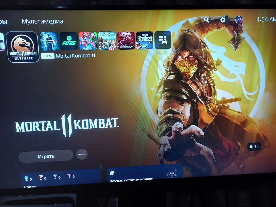 PS5 slim ideal yangi 1TB hotira 17 o'yini bor 2 original djoystik bor