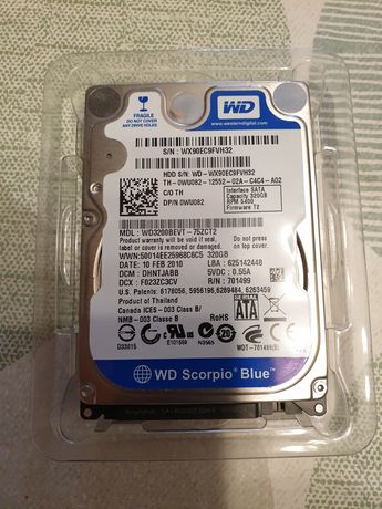 Hard disk laptop 360GB Western Digital Scorpio Blue