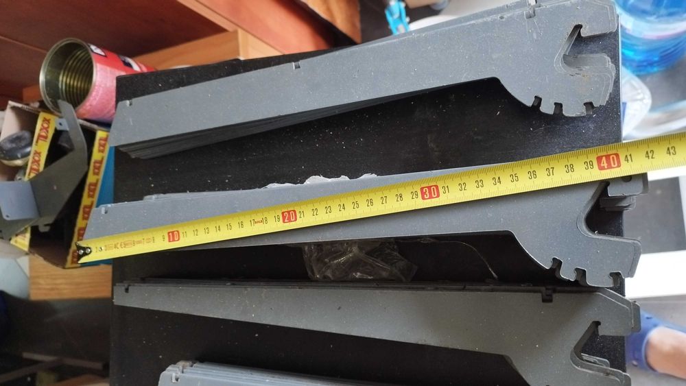 Рафтоносачи за крайстенни и островни стелажи използвани 34бр.