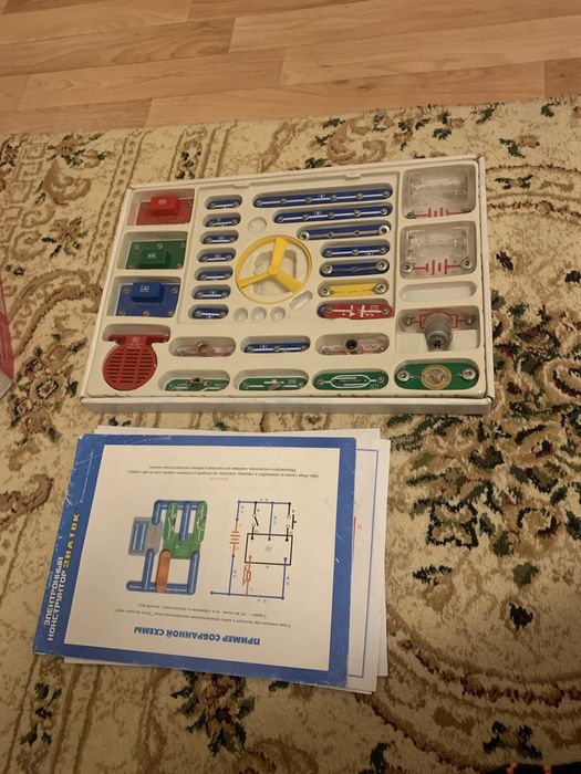 Игра детская электронный конструктор