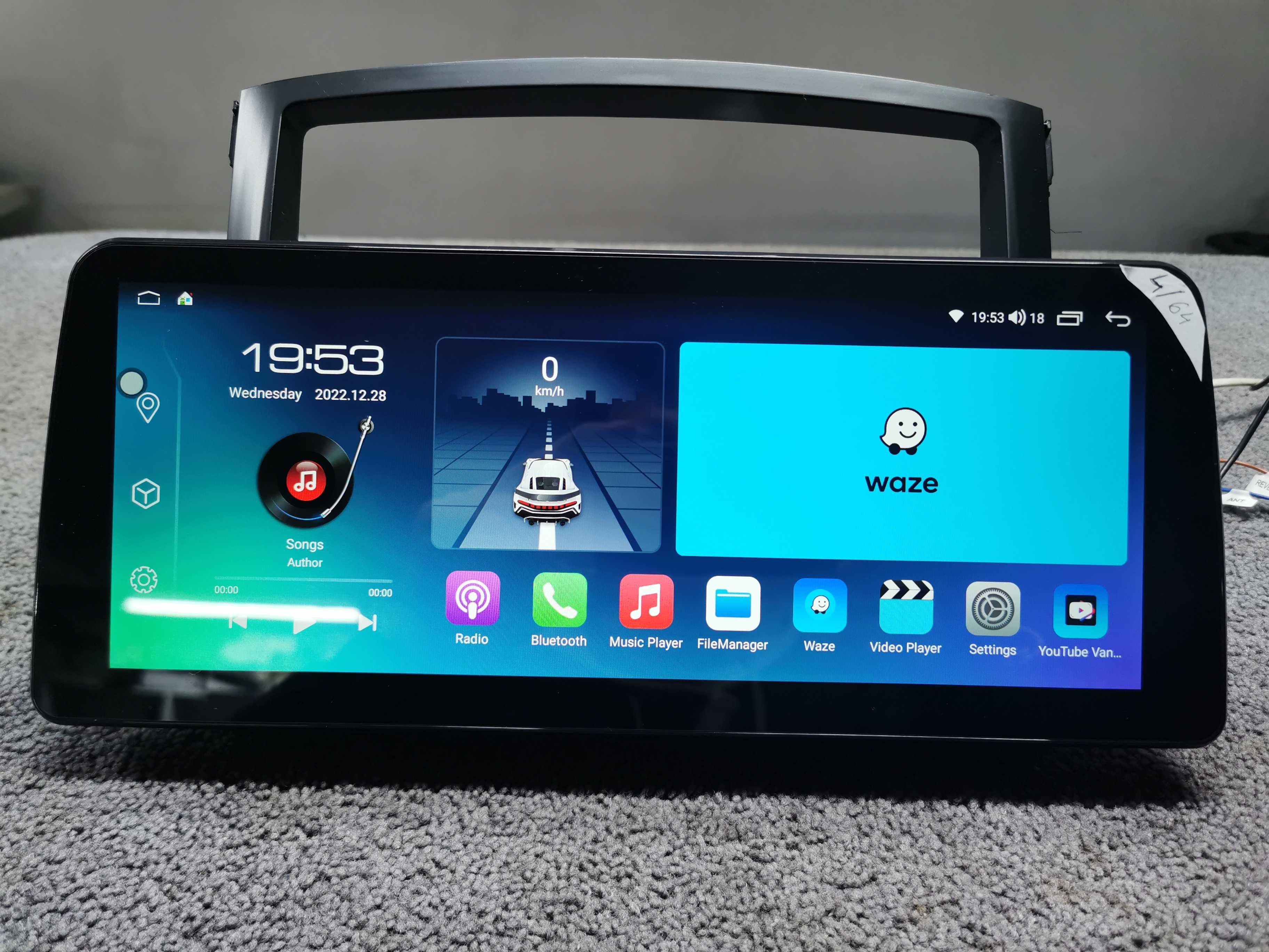 Navigatie Android Mitsubishi Pajero 4/64gb 12,3 inch octacore