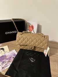 Geanta Chanel Bej Piele