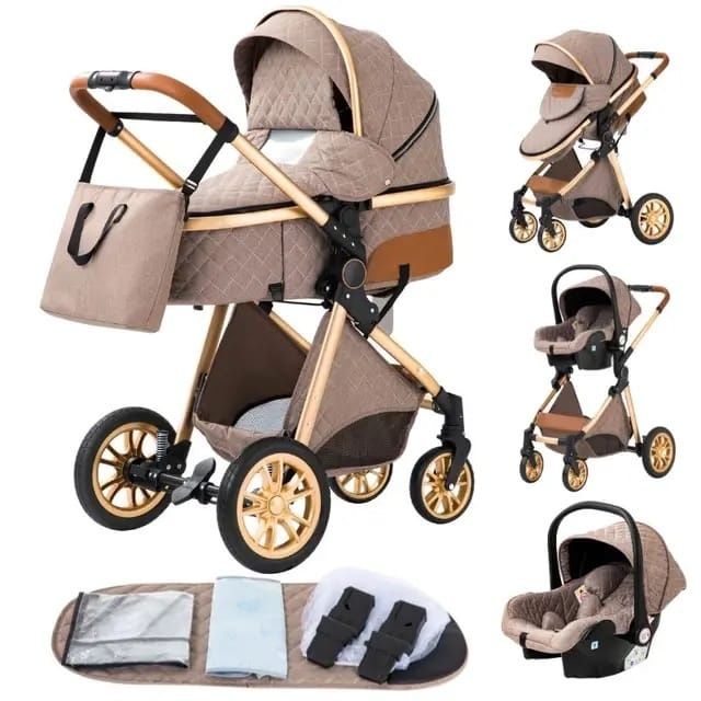 NOU Carucior 3 in 1 bebelus landou copii pliabil smart bebe + CADOU