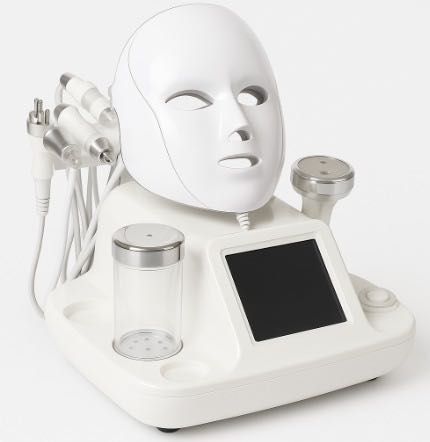 Aparat cosmetic profesional multifunctional-LED,Vacuum,RF - PREȚ MIC