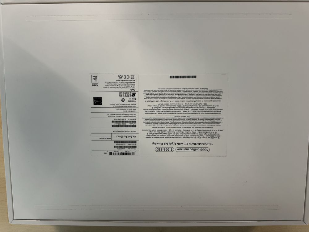 Macbook Pro M2, 16”