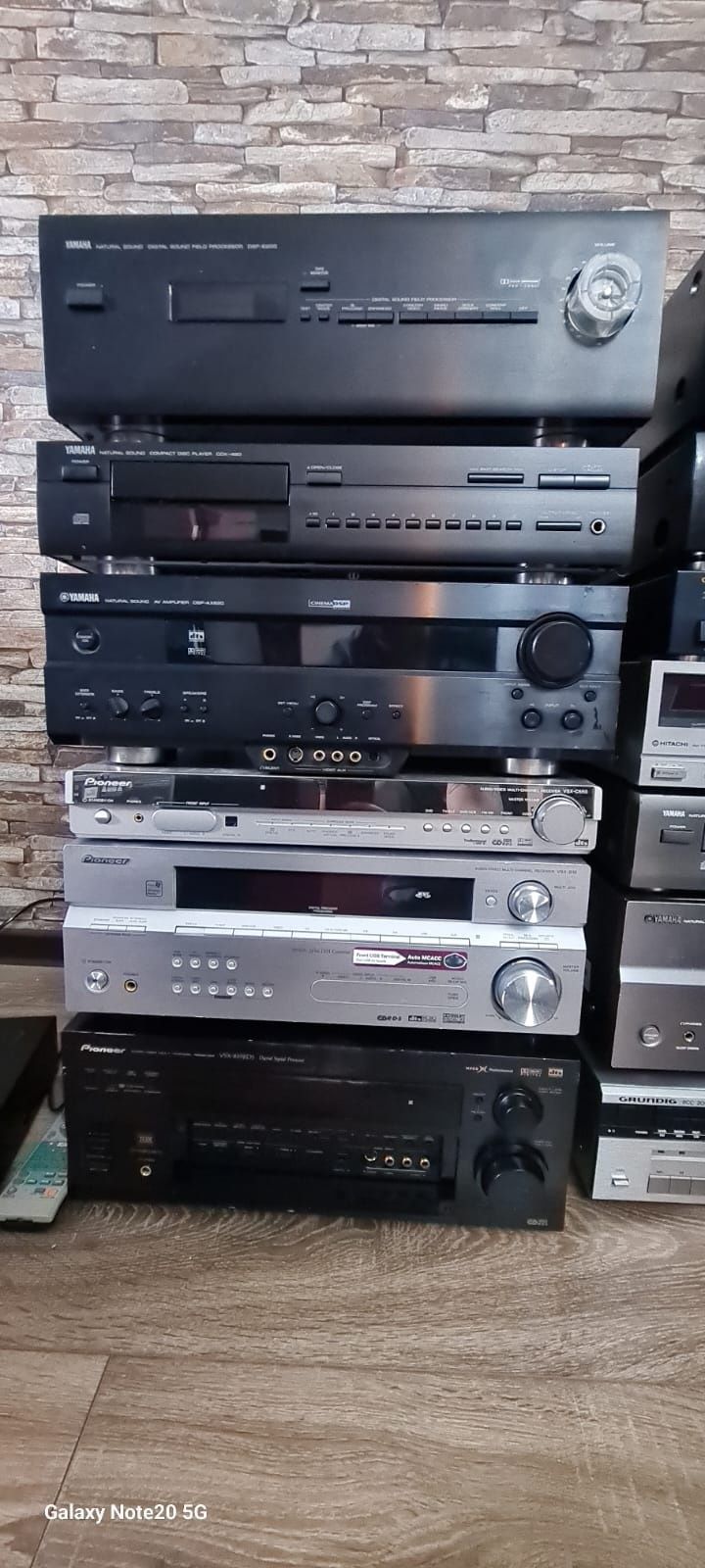 Vând CD-player, Tuner,Deck uri, Amplificatoare etc