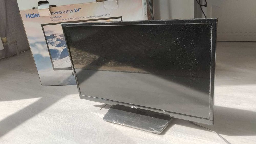 Телевизор HAIER 24 дюйма, в отличном состоянии.