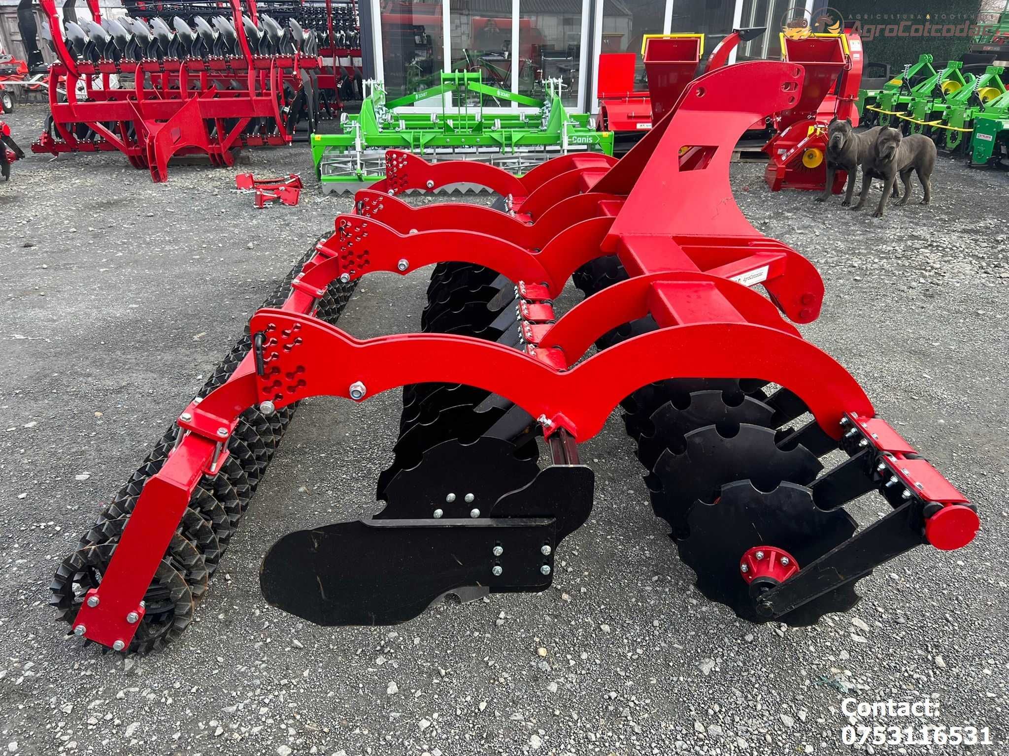 Terradisc agricol 4 m cu tavalug VINCLU