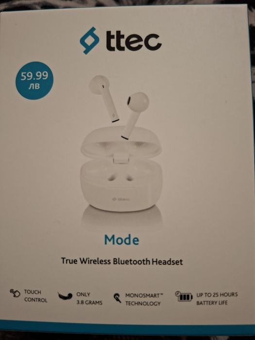 Безжични слушалки  ttec