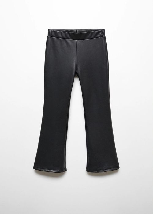 Кожен панталон на Манго