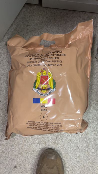 MRE ( macare pentru expediti)