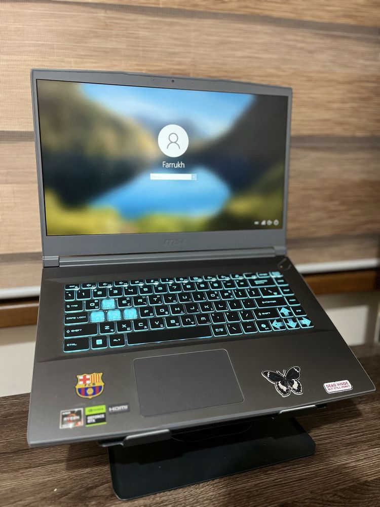 Kuchli Gaming/Work noutbuk MSI Thin A15— yangidek, 1 yil kafolat!