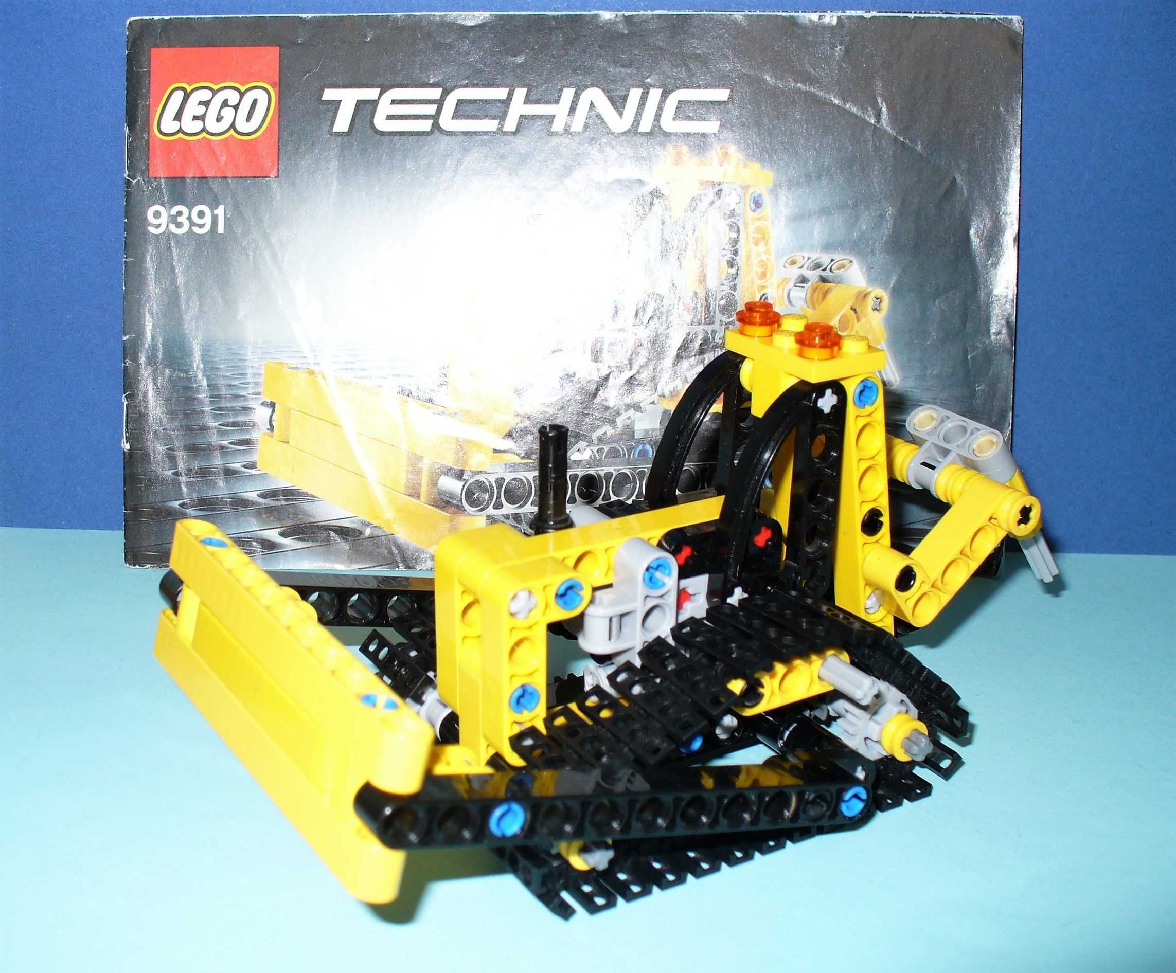 LEGO Technic 9391 модел 2 в 1-тежкотоварен кран и булдозер