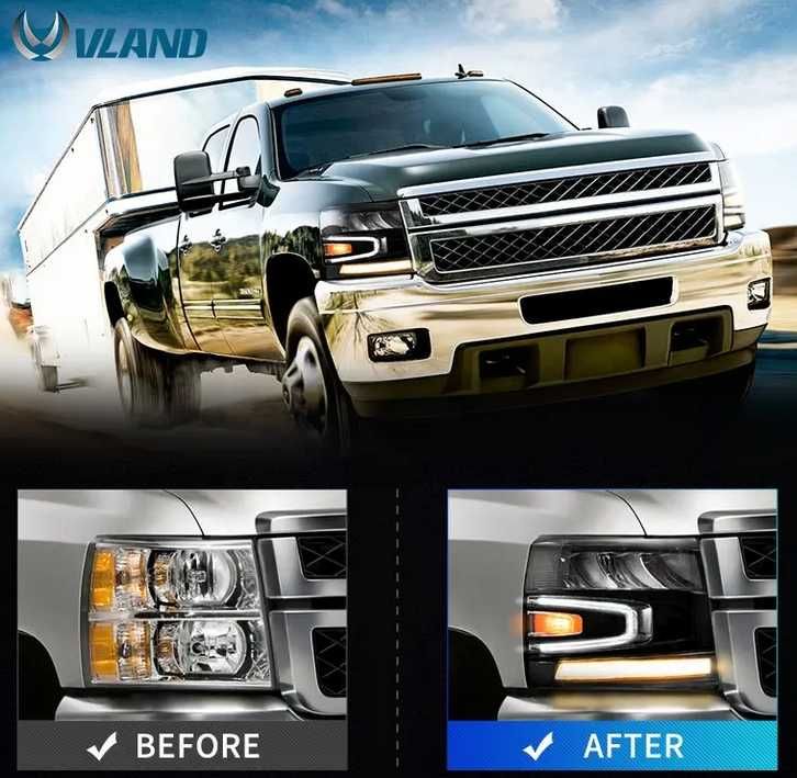 Комплект фарове Chevrolet Silverado  1500/2500/3500
