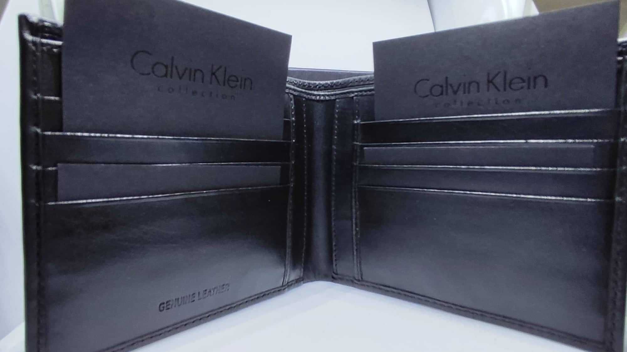 Кожен портфейл Calvin Klein