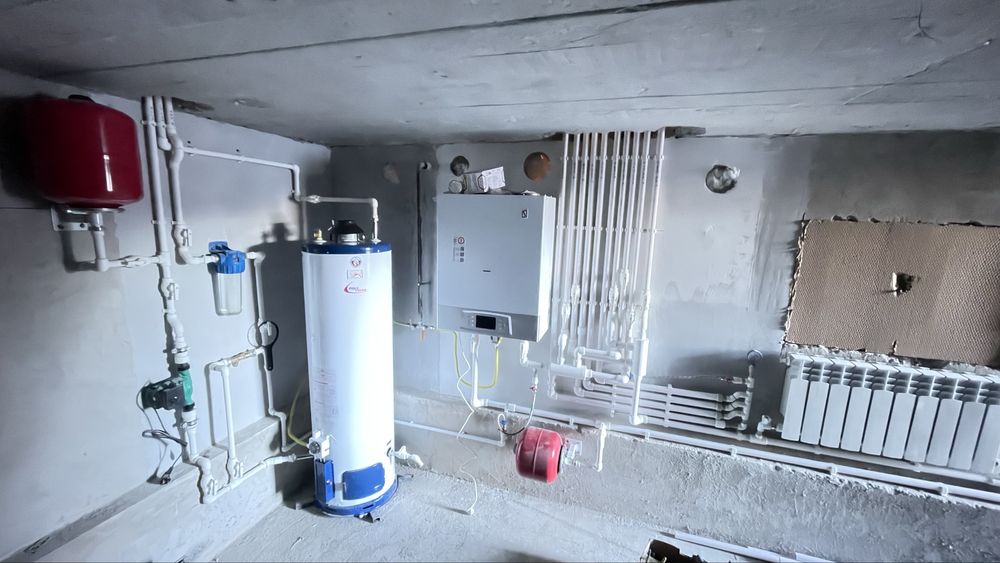 Сантехника. Услуга катлы и отапление