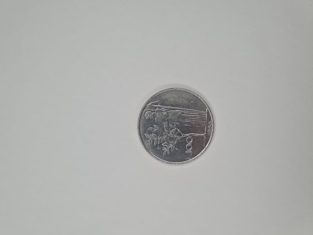 Moneda Republica Italiana 1986