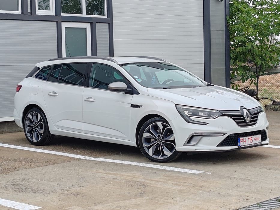 Megane 4, GT, faruri led, alb perlat, Rlink