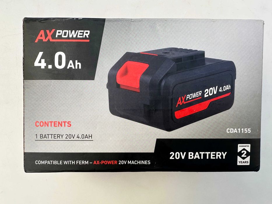 Ferm - Ax CDA1155 - Нова акумулаторна батерия 20V 4.0Ah
