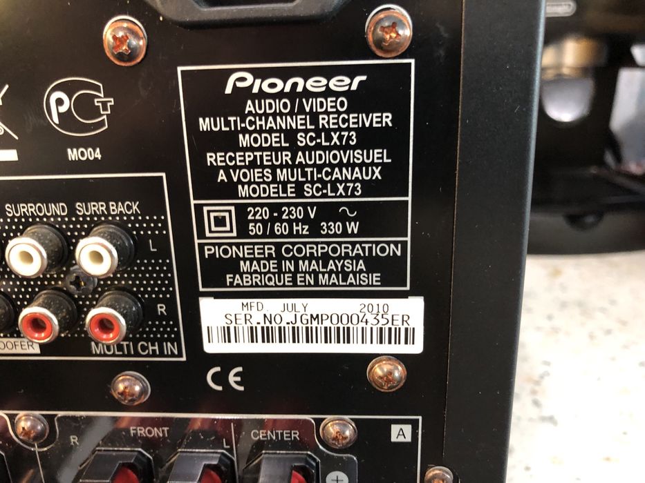 Pioneer SC-LX73 resiver