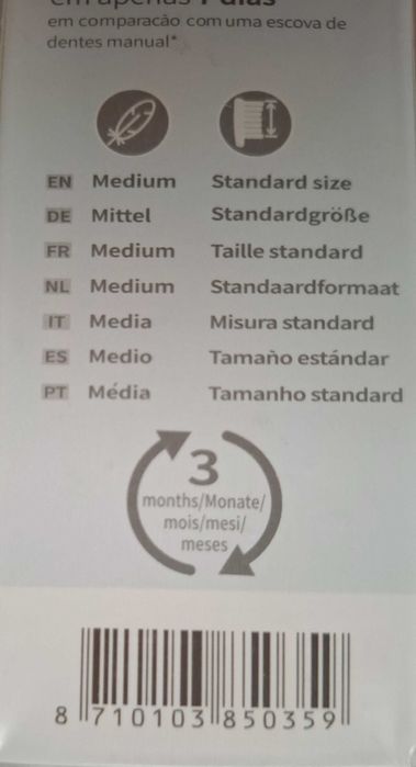 Оригинални накрайници за четки Philips Sonicare комплекти от 4 бр