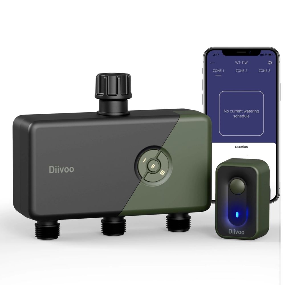 Компютър за напояване Diivoo, Wifi, Bluethoot