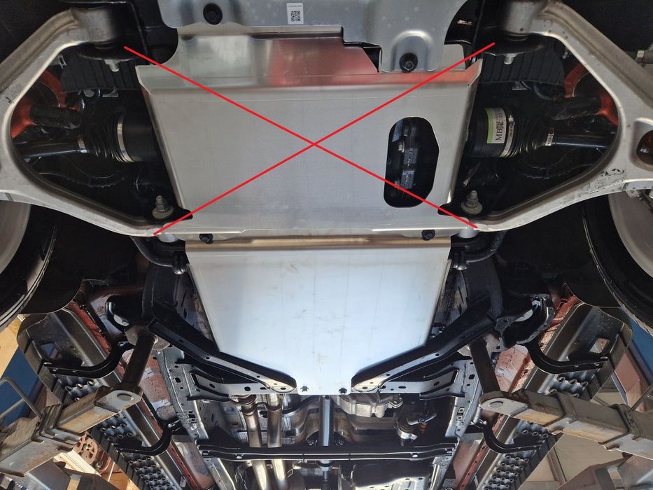scut cutie de viteza ford ranger raptor - aluminium 2023-2025