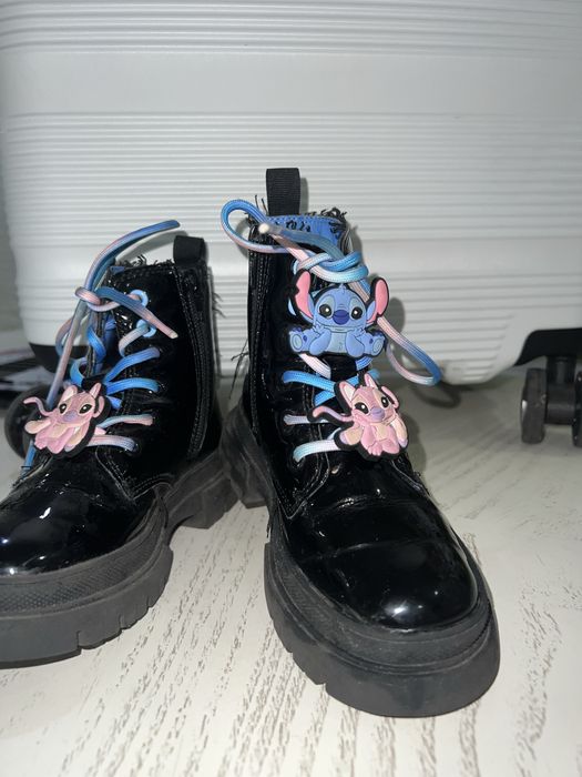 Girls Black Disney’s Stitch Boots| Primark Original