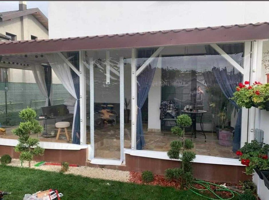 Folie Cristal Prelate pentru terase, foișoare și balcoane!
